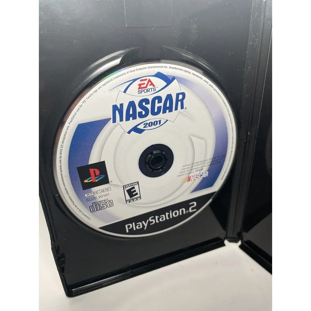 Nascar 2001 (Sony PlayStation 2, 2000) PS2 Disc Only